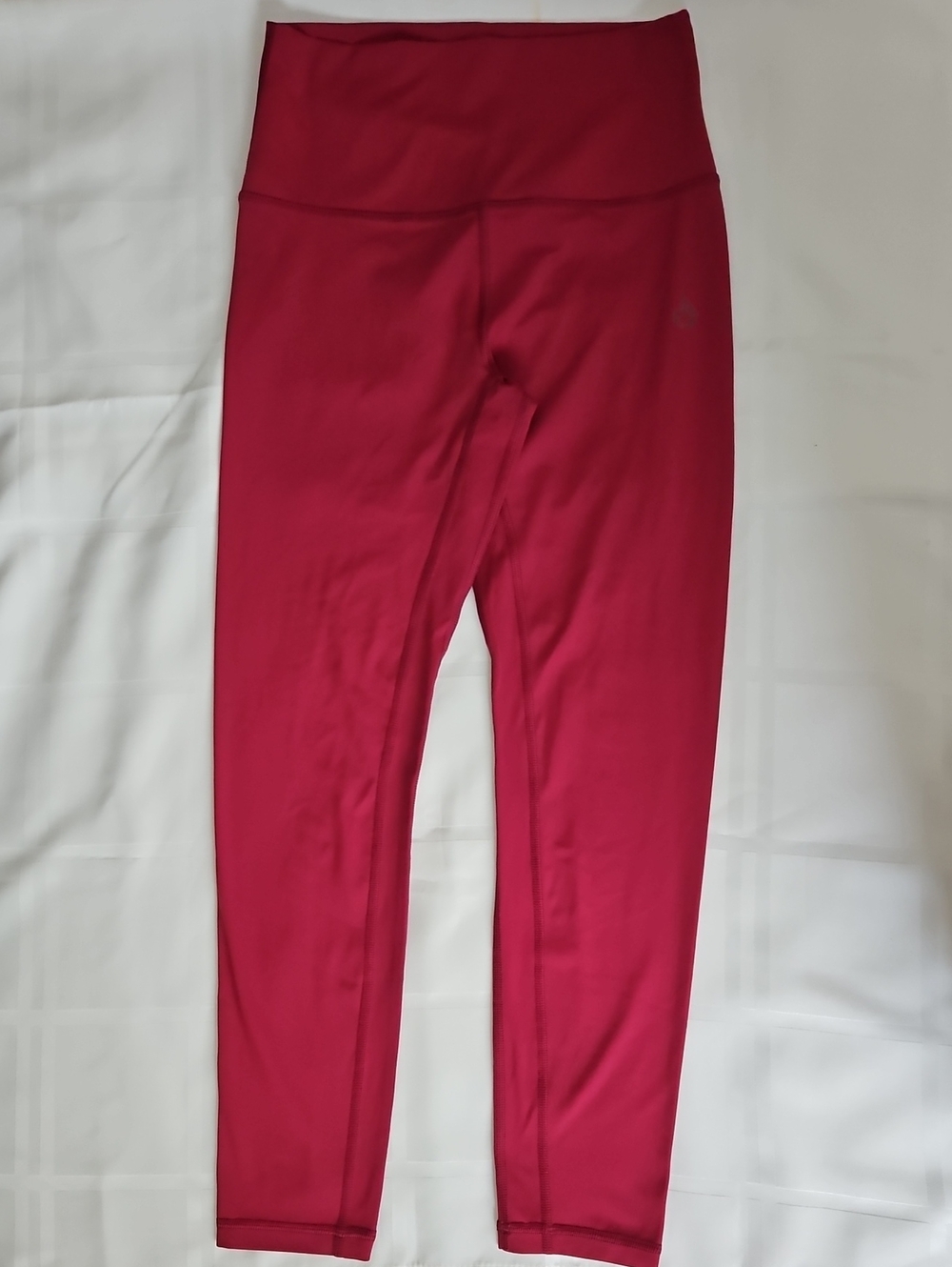 Ryderwear High-Waist Leggings, Size Medium Cranberry